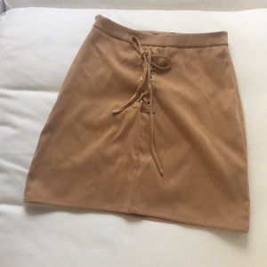 Women’s Suede Skirt